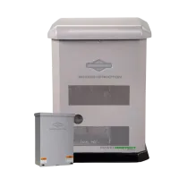 Briggs & Stratton 040742 PowerProtect 13kW Standby Generator with 100-Amp 16-Circuit Transfer Switch