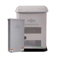 Briggs & Stratton 040743 PowerProtect 13kW Standby Generator with 200-Amp SE Transfer Switch + Symphony Choice Kit