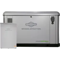 Briggs & Stratton 040795 PowerProtect+ 22kW Standby Generator w/ 200-Amp Automatic Transfer Switch