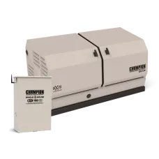 Champion 201378 22kW aXis Standby Generator w/ 150-Amp Automatic Transfer Switch