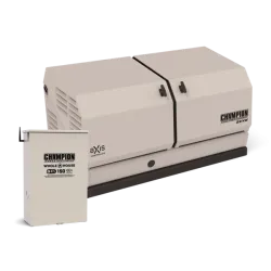 Champion 201378 22kW aXis Standby Generator w/ 150-Amp Automatic Transfer Switch