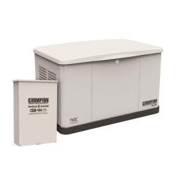 Champion 201596 10kW Standby Generator w/ 150 Amp Automatic Transfer Switch with fleX Technology