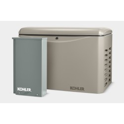 Kohler 14kW Air Cooled Standby Generator w/ 200-Amp SE Automatic Transfer Switch | 14RCAL-200SELS