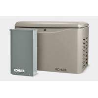 Kohler 20kW Air Cooled Standby Generator w/ 200-Amp Automatic Transfer Switch | 20RCAL-200SELS